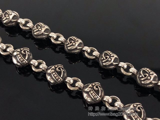 chrome hearts銀飾 克羅心褲鏈 克羅心裝飾品鏈 克羅心包鏈  gjc1887